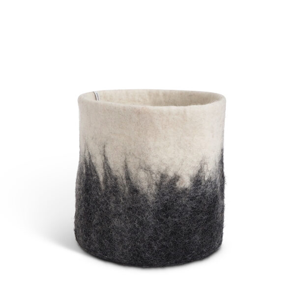 cache pot doudou noir