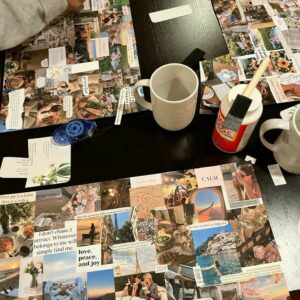 atelier creation vision board