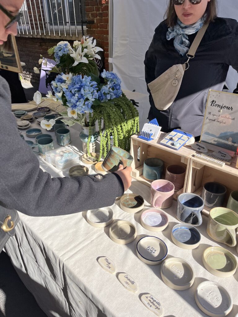 marche de la filature createur ceramique