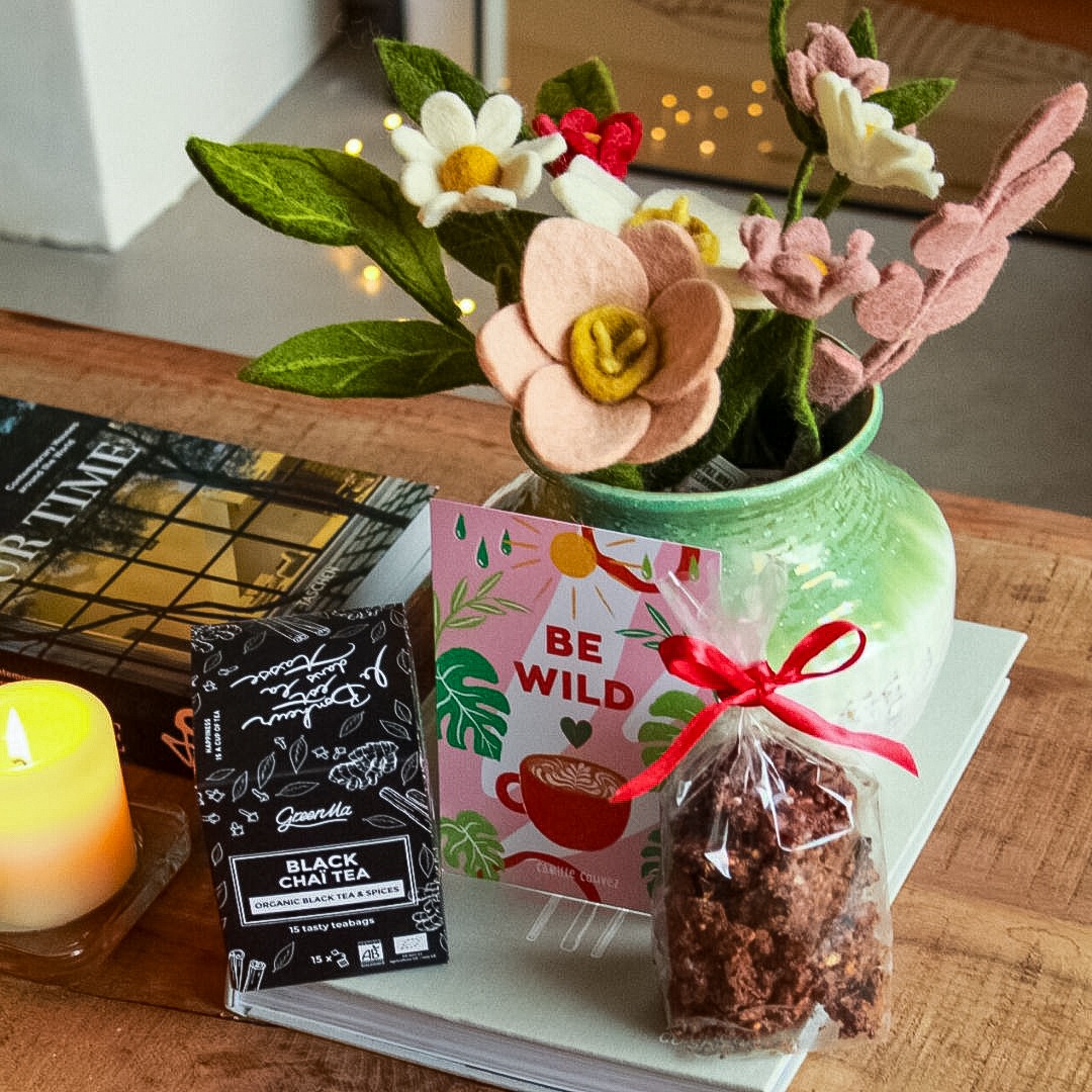 pack cadeau bouquet feutrines amour